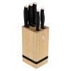 ZESTAW NOŻY BERLINGER HAUS BH-2970 BLACK ROSE W BLOKU BAMBUSOWYM