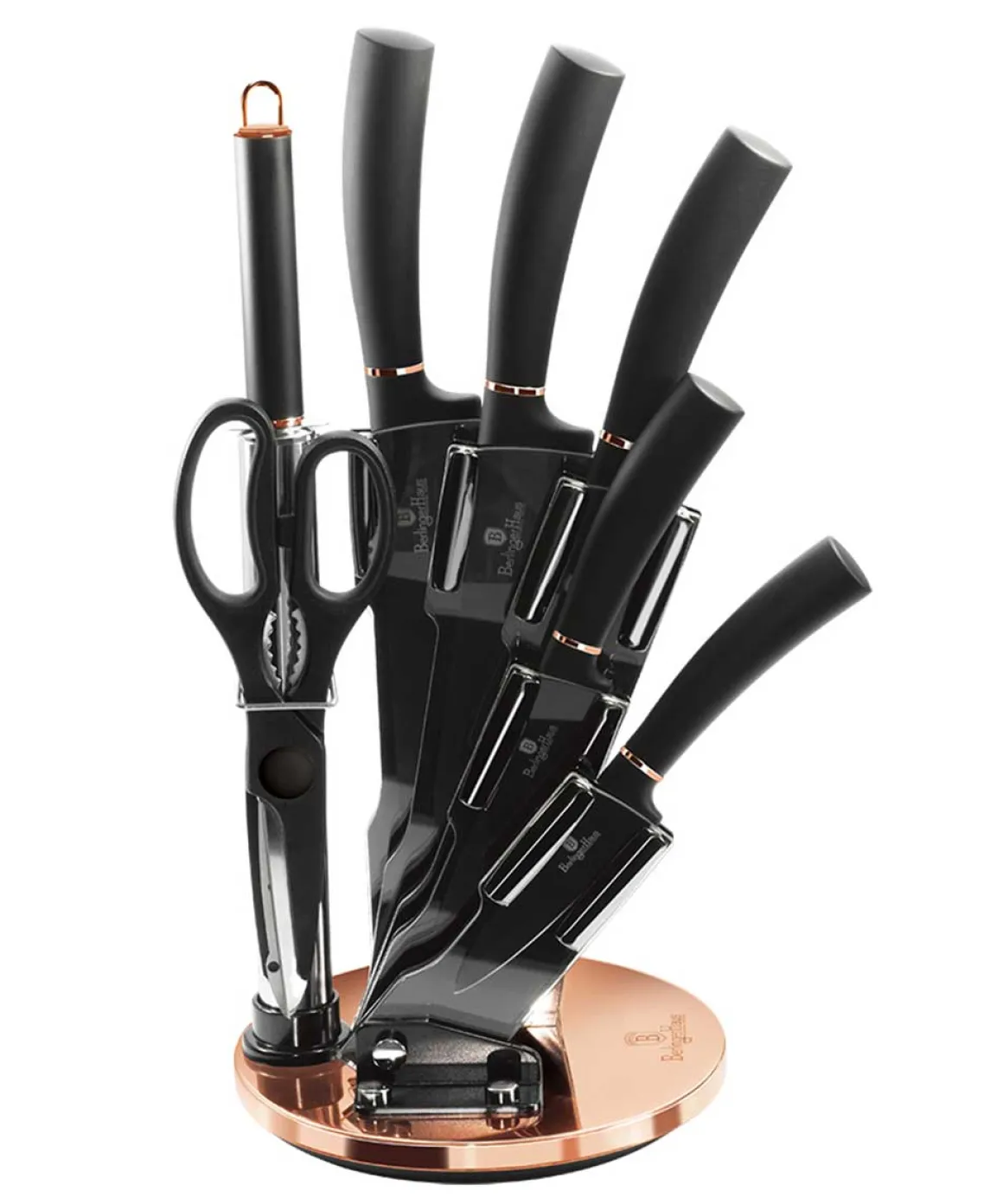 ZESTAW NOŻY BERLINGER HAUS BH-2421 BLACK ROSE
