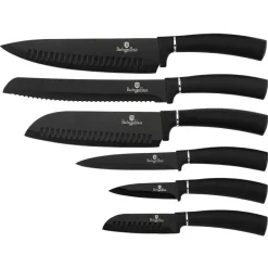 ZESTAW NOŻY BERLINGERHAUS BH-2383 BLACK SILVER