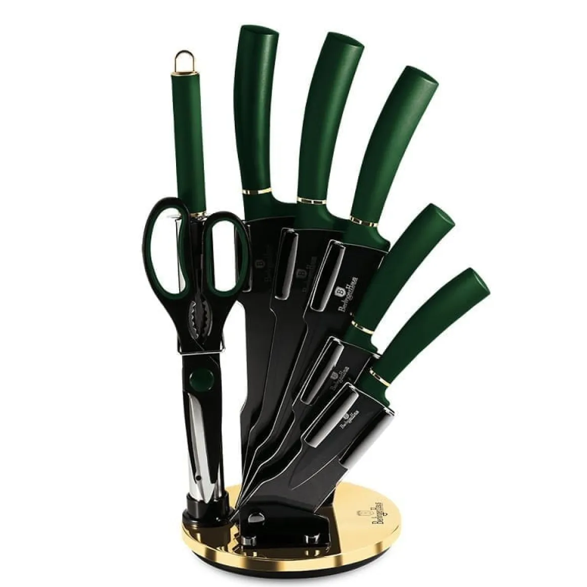 ZESTAW NOŻY BERLINGER HAUS BH-2563 EMERALD W STOJAKU