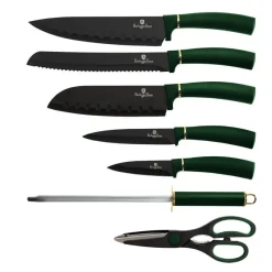 ZESTAW NOŻY BERLINGER HAUS BH-2563 EMERALD W STOJAKU