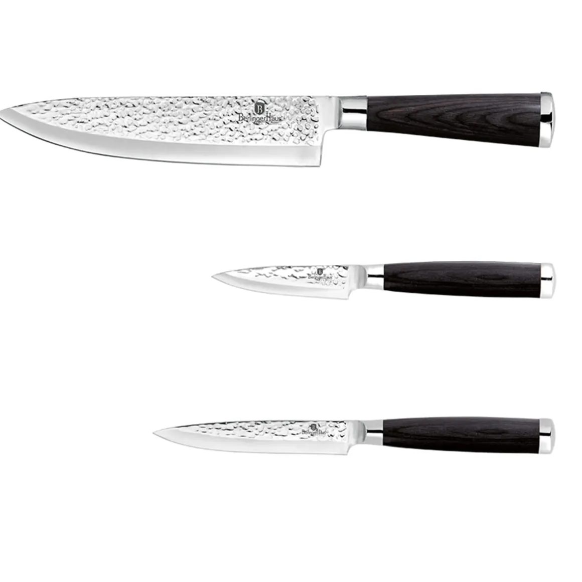 ZESTAW 3 NOŻY BERLINGER HAUS BH-2487 PRIMAL GLOSS