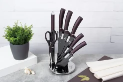 ZESTAW NOŻY BERLINGER HAUS BH-2560 PURPLE W STOJAKU