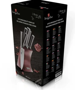 ZESTAW NOŻY BERLINGER HAUS BH-2447 W STOJAKU