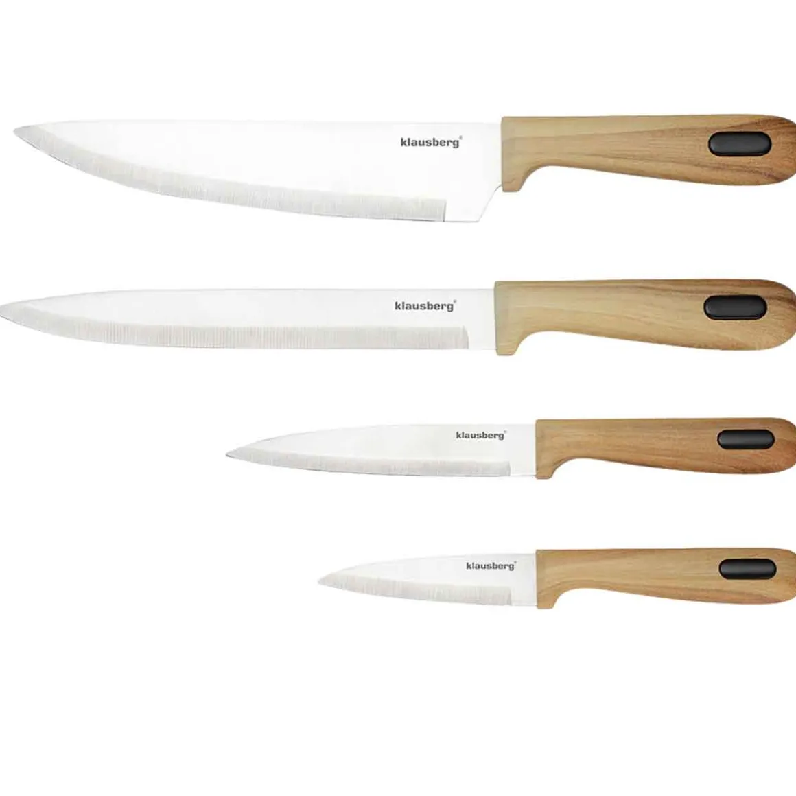 ZESTAW NOŻY I DESEK KUCHENNYCH W STOJAKU KLAUSBERG KB-9037