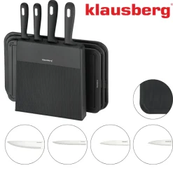 ZESTAW NOŻY I DESEK KUCHENNYCH W STOJAKU KLAUSBERG KB-7980