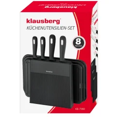 ZESTAW NOŻY I DESEK KUCHENNYCH W STOJAKU KLAUSBERG KB-7980