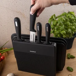 ZESTAW NOŻY I DESEK KUCHENNYCH W STOJAKU KLAUSBERG KB-7980