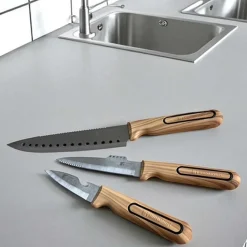 ZESTAW NOŻY KUCHENNYCH BERGNER BG-39420 CHARCOAL