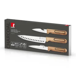 ZESTAW NOŻY KUCHENNYCH BERGNER BG-39420 CHARCOAL