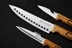 ZESTAW NOŻY KUCHENNYCH BERGNER BG-39420 CHARCOAL