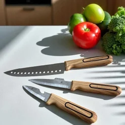 ZESTAW NOŻY KUCHENNYCH BERGNER BG-39420 CHARCOAL