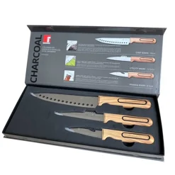 ZESTAW NOŻY KUCHENNYCH BERGNER BG-39420 CHARCOAL