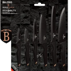 ZESTAW 6 NOŻY KUCHENNYCH BERLINGER HAUS BH-2593
