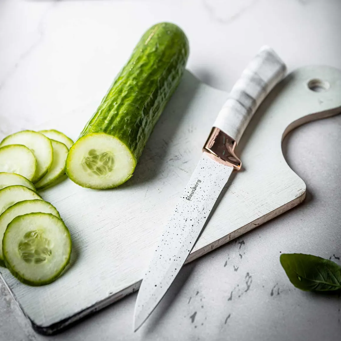 ZESTAW 5 NOŻY KUCHENNYCH W BLOKU KLAUSBERG KB-7769