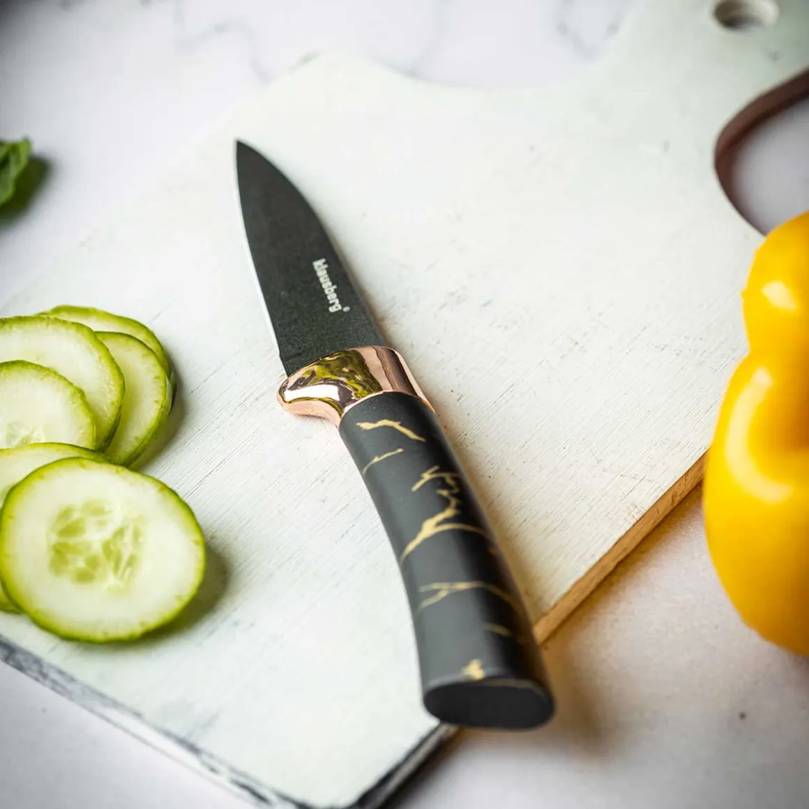 ZESTAW 5 NOŻY KUCHENNYCH W BLOKU KLAUSBERG KB-7768
