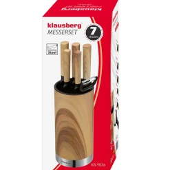 ZESTAW NOŻY KUCHENNYCH W BLOKU KLAUSBERG KB-9036