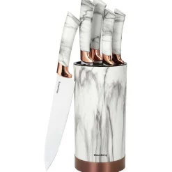 ZESTAW 5 NOŻY KUCHENNYCH W STOJAKU KLAUSBERG KB-7800