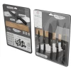 ZESTAW 5 NOŻY KUCHENNYCH Z LISTWĄ BERLINGER HAUS BH-2884 BLACK ROSE