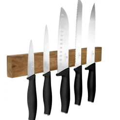 ZESTAW 5 NOŻY KUCHENNYCH Z LISTWĄ BERLINGER HAUS BH-2943 MATTE BLACK