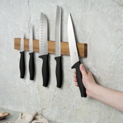 ZESTAW 5 NOŻY KUCHENNYCH Z LISTWĄ BERLINGER HAUS BH-2943 MATTE BLACK