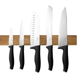 ZESTAW 5 NOŻY KUCHENNYCH Z LISTWĄ BERLINGER HAUS BH-2943 MATTE BLACK