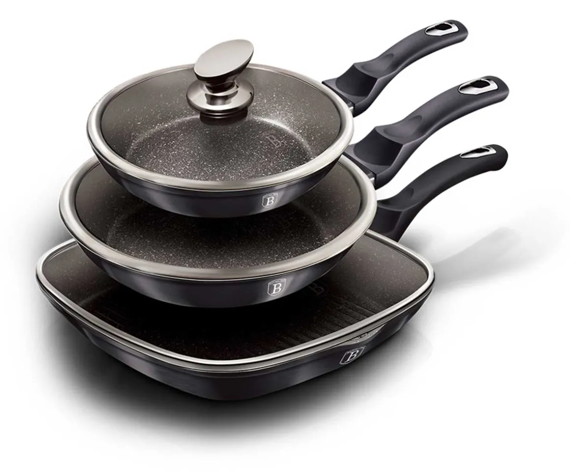ZESTAW PATELNI BERLINGER HAUS BH-6923 CARBON PRO