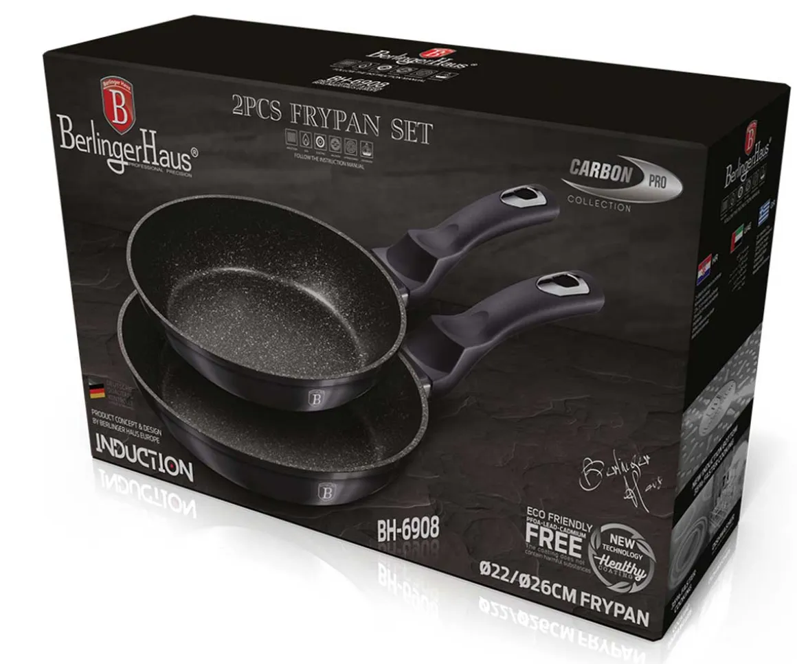 ZESTAW PATELNI BERLINGER HAUS BH-6908 CARBON PRO