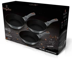 ZESTAW 3 PATELNI BERLINGER HAUS BH-6169 MOONLIGHT