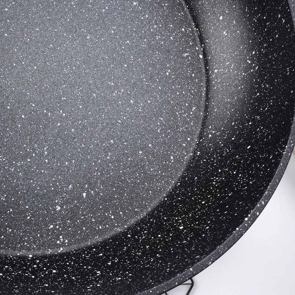 ZESTAW 3 PATELNI GRANITOWYCH BLACK&WOOD 20/24/28 cm 199011