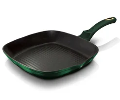 ZESTAW 3 PATELNI GRANITOWYCH BERLINGER HAUS BH-6167 EMERALD