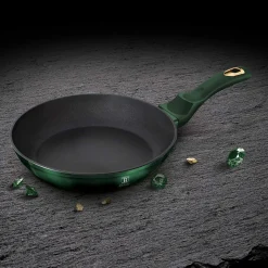ZESTAW 3 PATELNI GRANITOWYCH BERLINGER HAUS BH-6167 EMERALD
