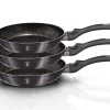 ZESTAW 3 PATELNI GRANITOWYCH BERLINGER HAUS BH-6903 CARBON PRO
