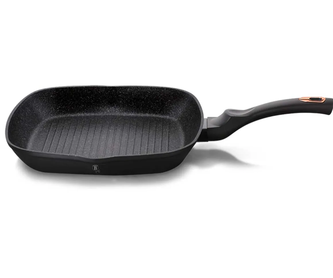 ZESTAW 3 PATELNI GRANITOWYCH BERLINGERHAUS BLACK ROSE BH-6156