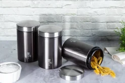 ZESTAW POJEMNIKÓW KUCHENNYCH BERLINGER HAUS BH-6718 CARBON PRO