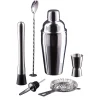 ZESTAW PRZYBORÓW BARMAŃSKICH BERLINGER HAUS BH-8546 BLACK SILVER