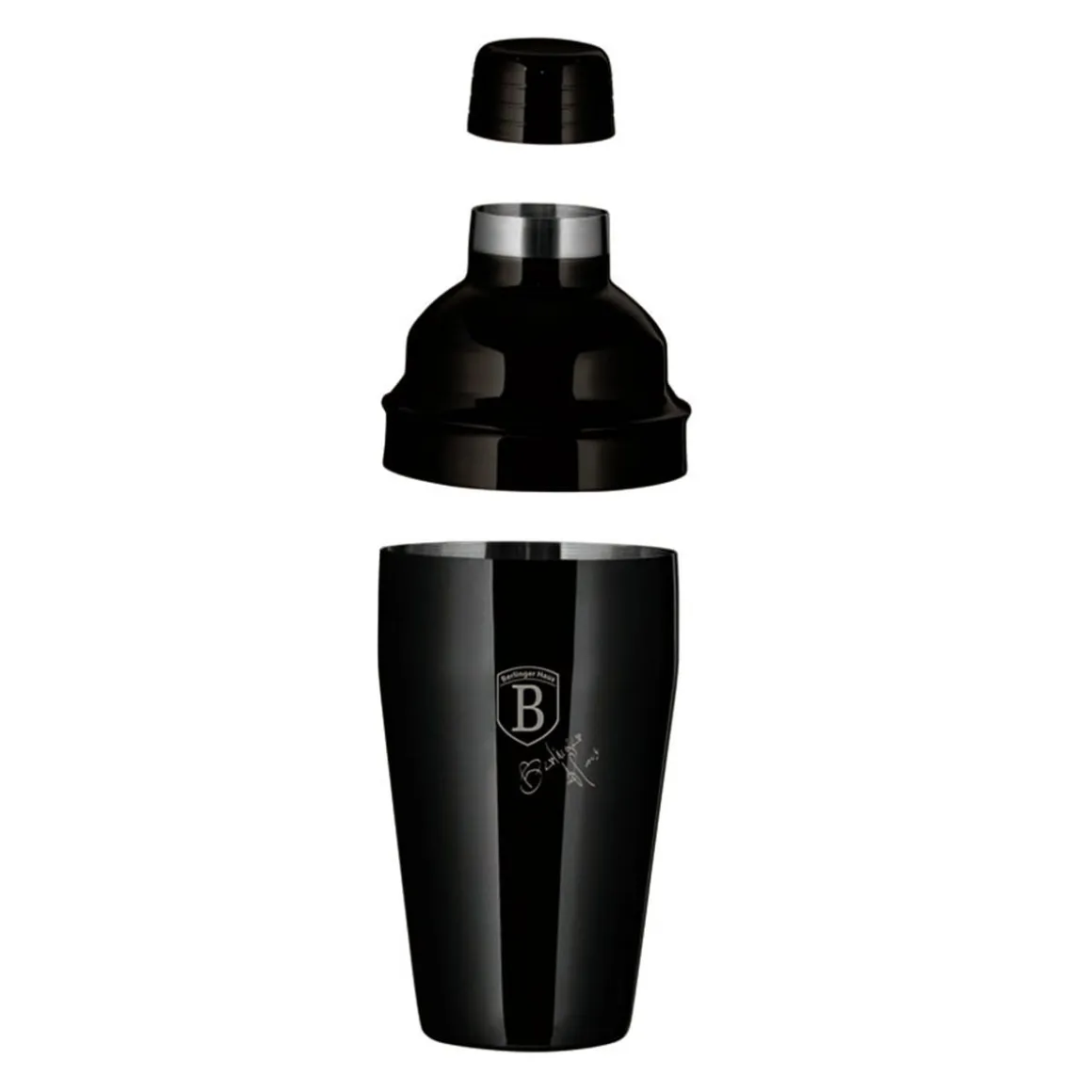 ZESTAW PRZYBORÓW BARMAŃSKICH BERLINGER HAUS BH-8546 BLACK SILVER