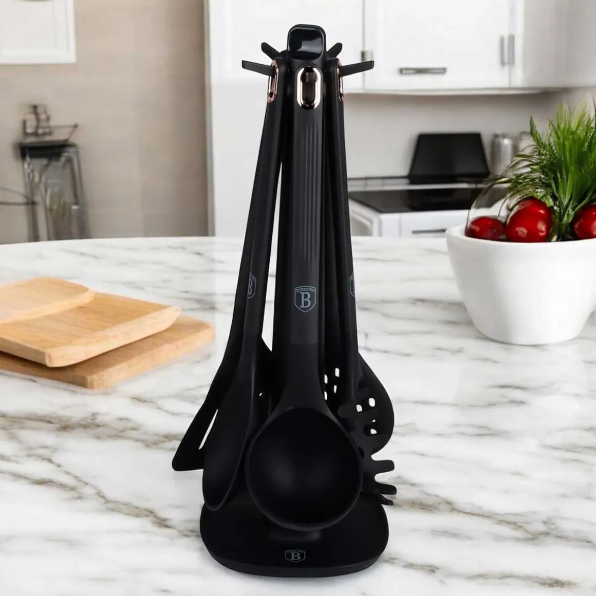 ZESTAW PRZYBORÓW KUCHENNYCH BERLINGER HAUS BH-8617 BLACK ROSE