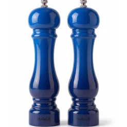 ZESTAW RĘCZNYCH MŁYNKÓW DO PIEPRZU I SOLI 22cm HAGE BLUE