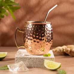 ZESTAW STALOWYCH KUBKÓW 500ml DO DRINKÓW MOSCOW MULE KINGHOFF KH-2000